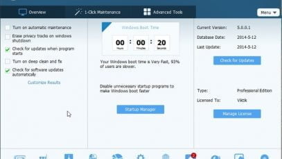 optimizare windows 10 repara erori aplicatie GLARY-UTILITIES-PRO-free download